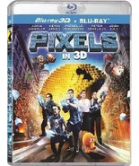 Pixels 3D Blu-ray / Blu-ray  - $20.00