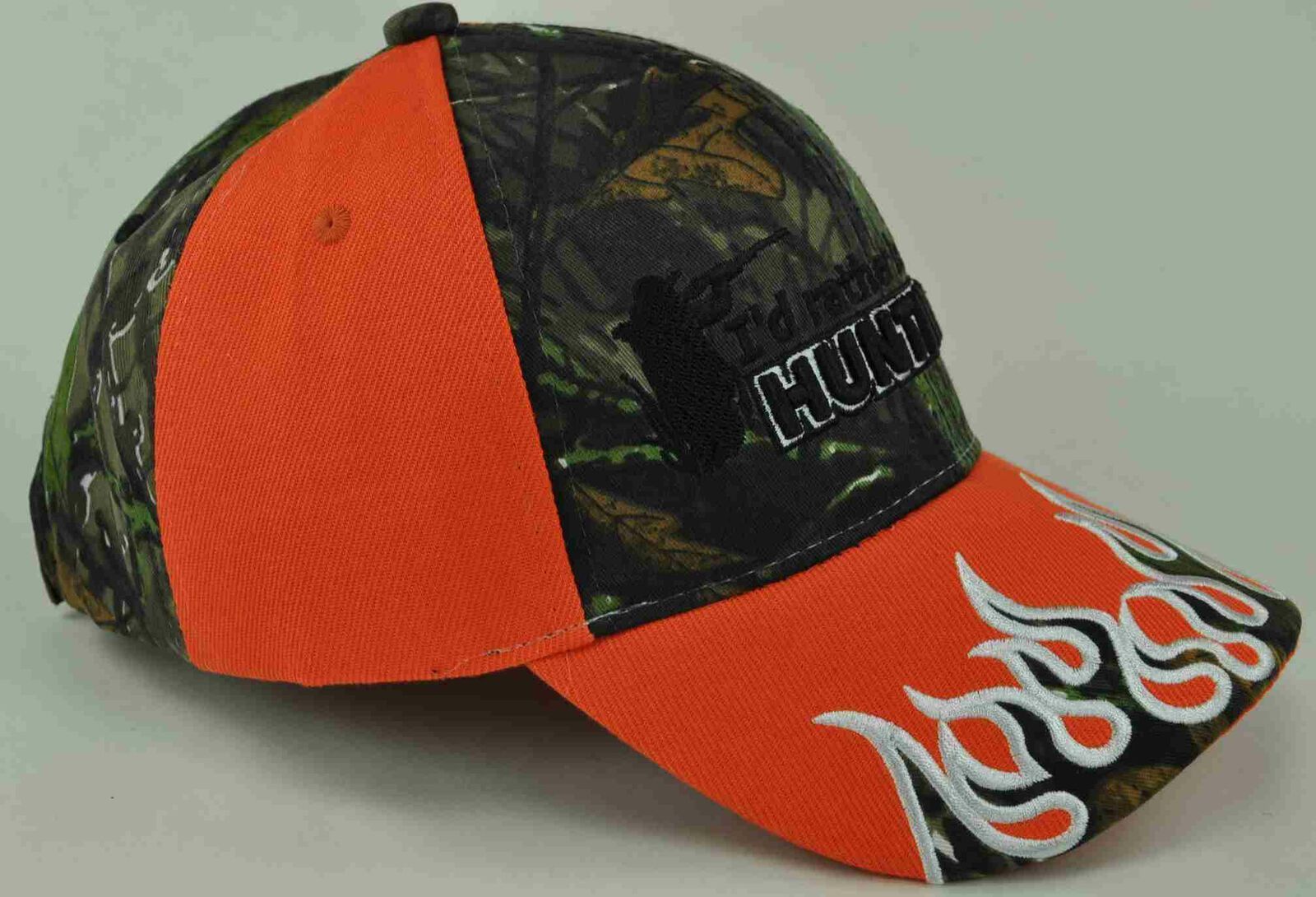 NEW! PHEASANT HUNTING FLAME CAMO ORANGE CAP HAT - Men's Hats