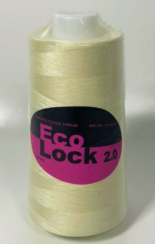 Eco-Lock 3,000 Yards 100% Polyester Thread - BIEGE