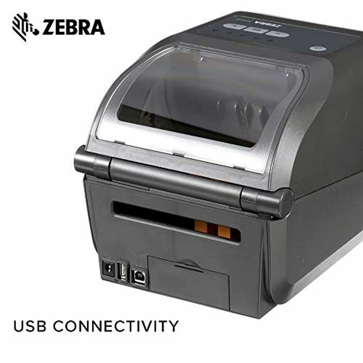 Zebra Zd420t Thermal Transfer Desktop Printer 300 Dpi Print Width 4 In Usb Zd420 Printers 9215