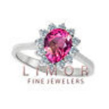 Women's Pear Shape Created Pink Sapphire Cocktail Ring 14K WG 8x6mm Size 7 - $296.01