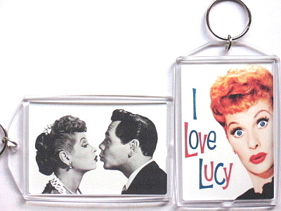 I love lucy color keychain to post