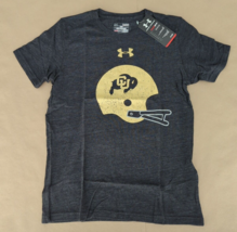 Under Armour NCAA Colorado Buffaloes Boys Short Sleeve Tri-Blend Tee Sz L NWT - $13.86