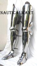 NauticalMart Medieval Leg Combat Armor Set, Cuisses With Poleyns And Greaves