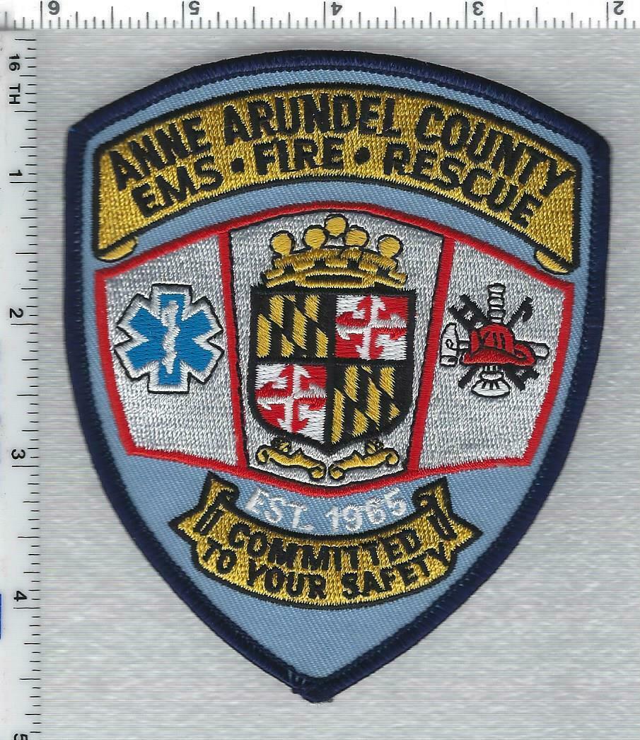 Anne Arundel County EMS Fire Rescue (Maryland) Shoulder Patch U.S.