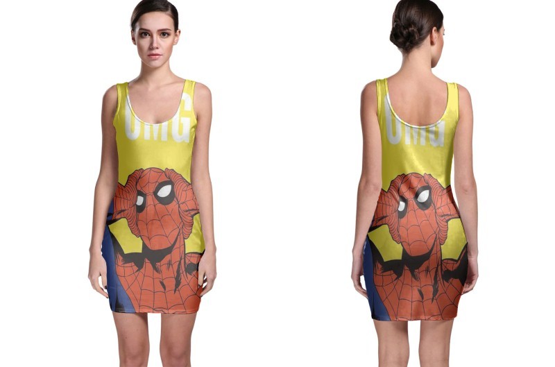 Spiderman OMG Bodycon Dress