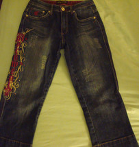 Womens Rocawear Cropped Jeans, Size 5 - $15.99