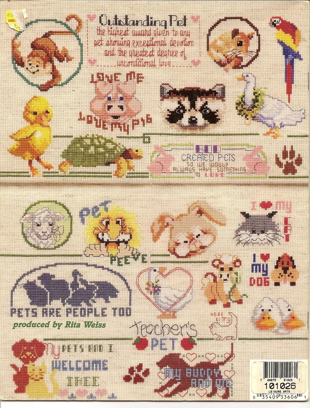 50 Favorite Pets to Cross Stitch