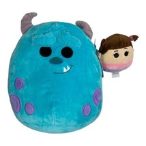 Squishmallow 10" Disney Monsters Inc Sully with Mini Boo Plush Toy Gift NEW - $34.67