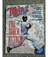 MN TWINS magazine June 1992 Mack Attack - $3.91