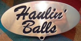 Hang Truck Nutz from Haulin Balls Hitch Cover, its Nuts - $37.59