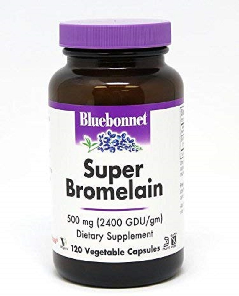 Bluebonnet Nutrition Super Bromelain 500mg, 120Count