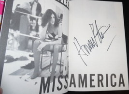 Howard Stern Signed 1995 Miss America 1st Edition Hardback Book JSA Sirius WNBC image 1