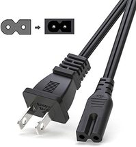 Digitmon Replacement 10FT Us 2Prong Ac Power Cord Cable For Janome 2030DC 3160QD - $10.86