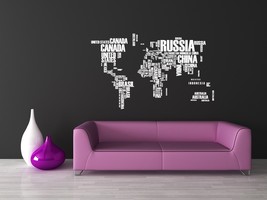 World of Words - Vinyl Wall Art Decal - $225.00