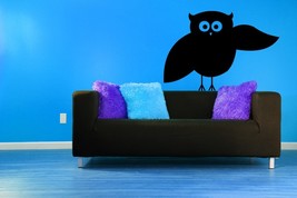 Whimsical Owl - Vinyl Wall Art Decal - $24.00