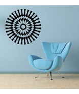 Retro Wall Medallion - Vinyl Wall Art Decal - $34.00