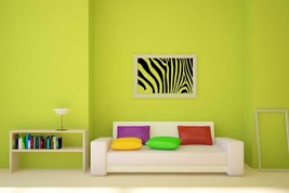 Zebra Print - Vinyl Wall Art Decal - $18.00