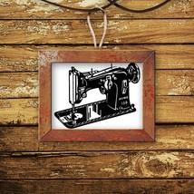Retro Sewing Machine - Vinyl Wall Art Decal - $34.00