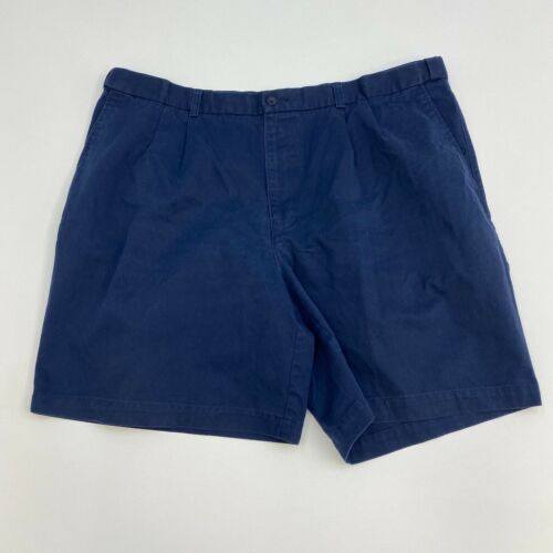 pleated chino shorts
