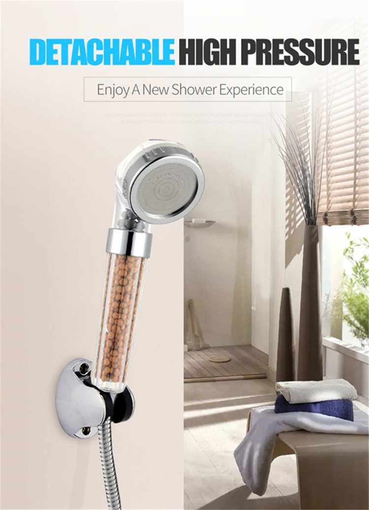 Bathroom Water Therapy Shower Anion SPA Handheld Shower Head Water Other