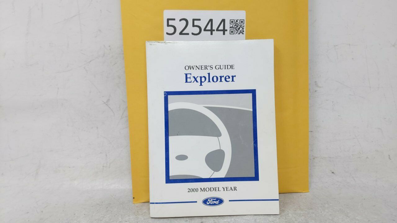 2000 Ford Explorer Owners Manual 52544 - Owner & Operator Manuals