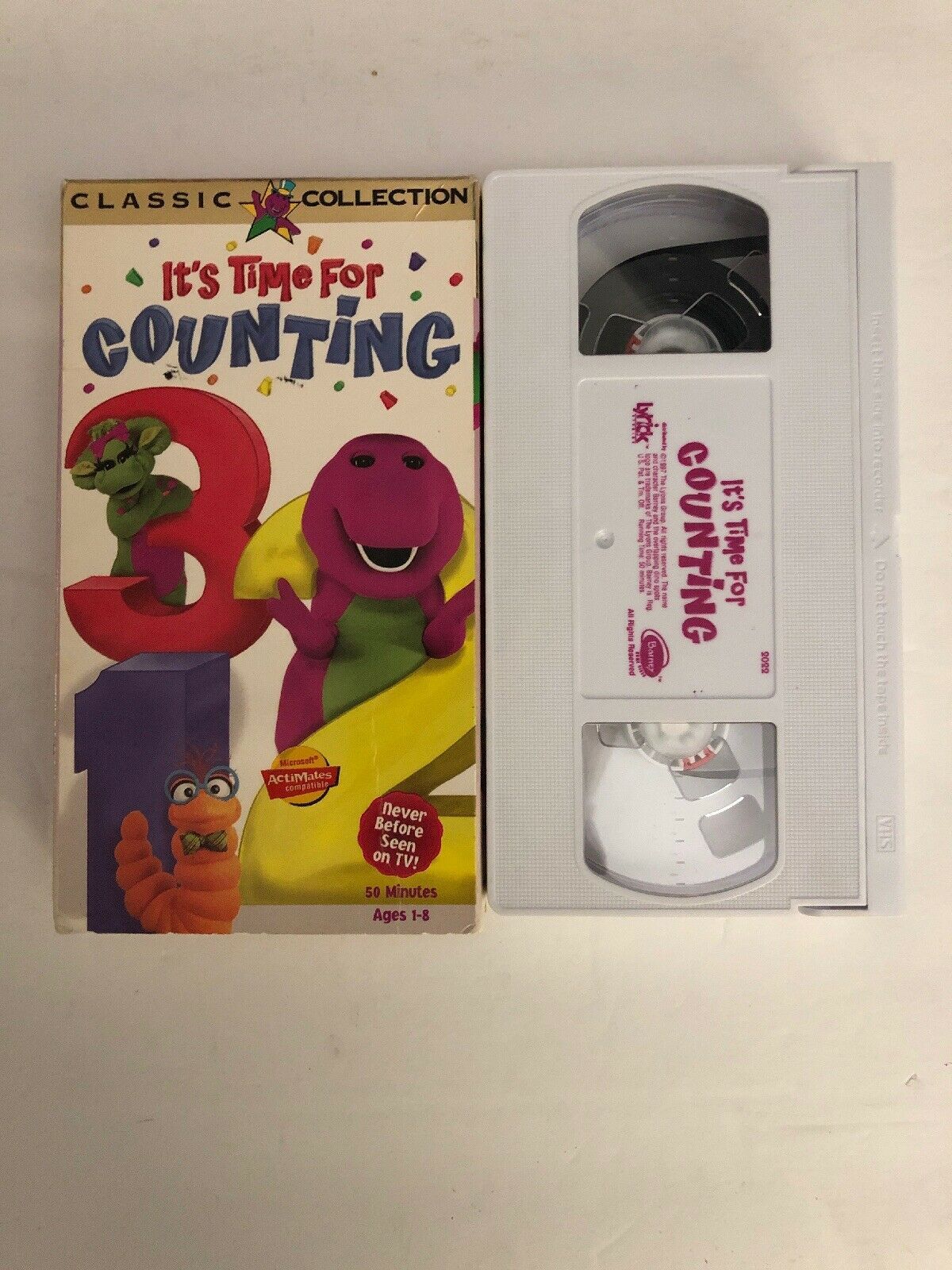 Barney - Its Time For Counting (VHS, 1998) - VHS Tapes