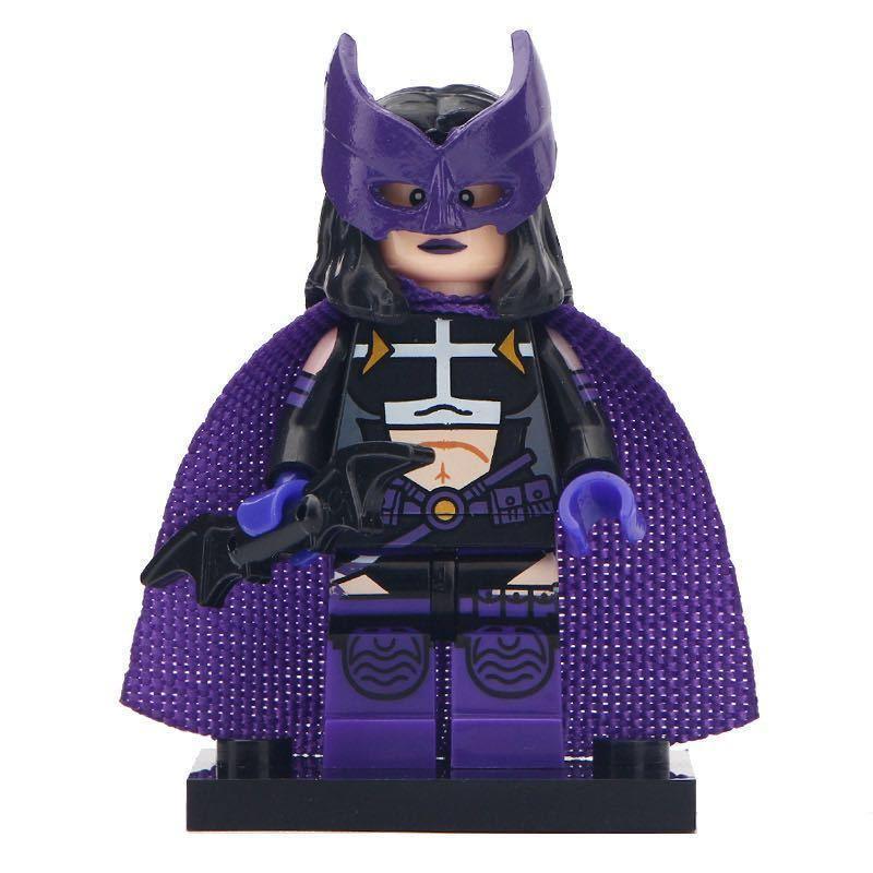 purple batman lego minifigure