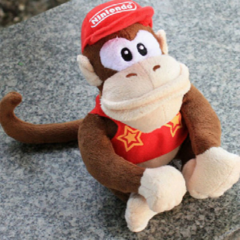 donkey kong and diddy kong plush