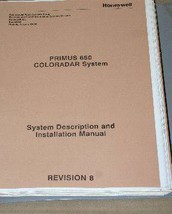 Honeywell Primus 650 Coloradar System  install Manual - $148.50