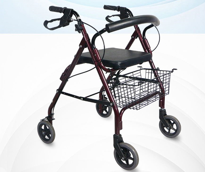 MOBILITY WALKER SHOPPING TROLLEY CART WITH SEAT Shopping Carts & Baskets