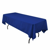 54"x54" - Royal Blue - Polyester Tablecloth Picnic Events Family Dinner - $25.98