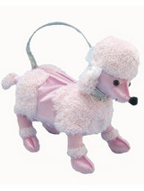 Forum Novelties 1950&#39;s Sock Hop Pink Poodle Dog Costume Handbag Purse - $39.53