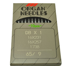 ORGAN Sewing Machine Needles Size 65/9 - $11.50
