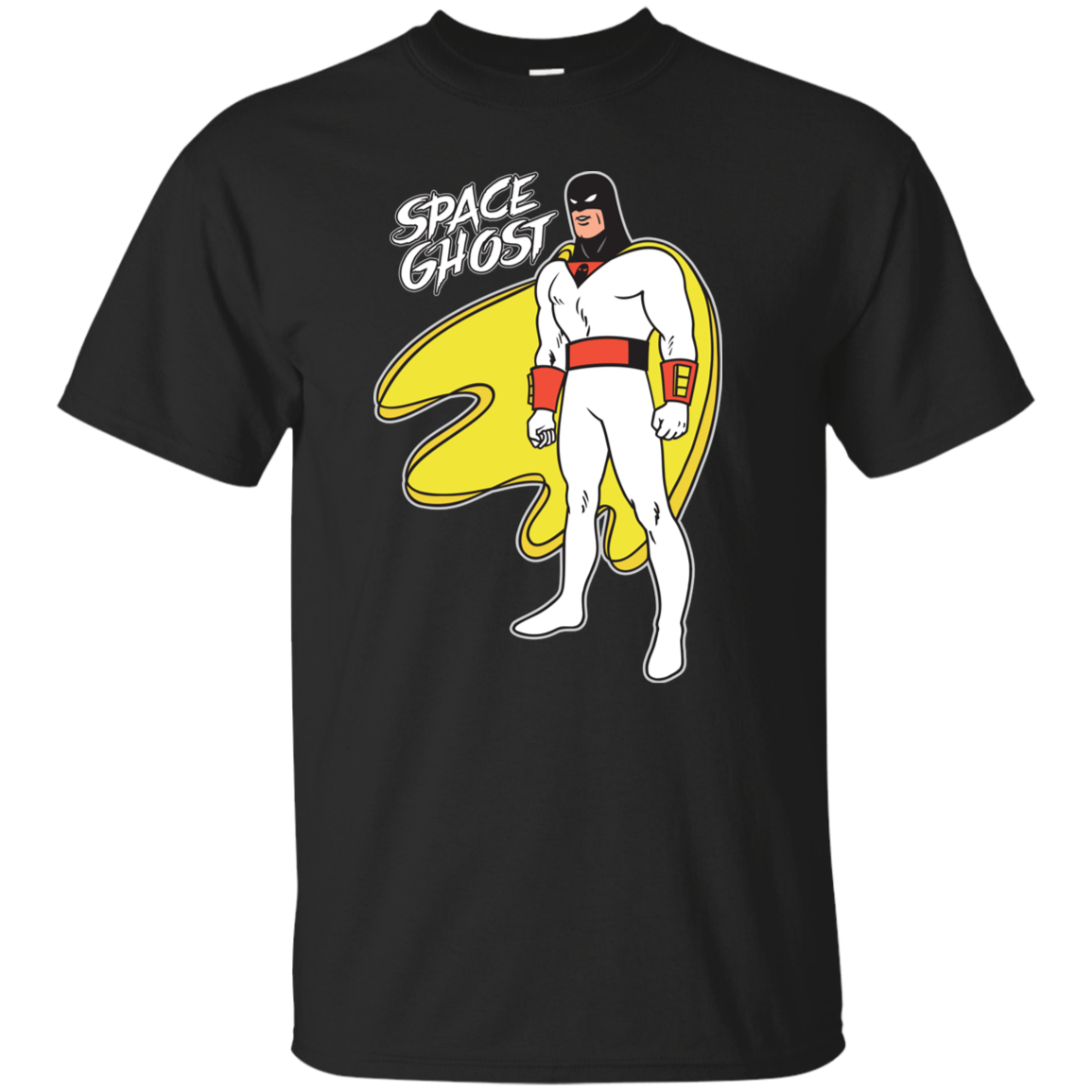 Space Ghost, Superhero Gildan Ultra Cotton T-Shirt - Black - T-Shirts ...