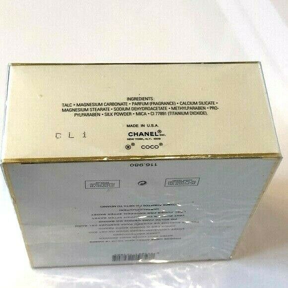CHANEL COCO MADEMOISELLE FRESH PERFUMED AFTER BATH DUSTING POWDER 5oz
