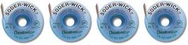 Chemtronics 80-3-10 Soder-Wick Rosin SD Desoldering Braid (4) - $40.97