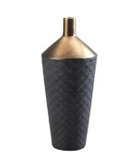 Nikki Chu Black and Gold Porcelain Decorative Vase - $51.82