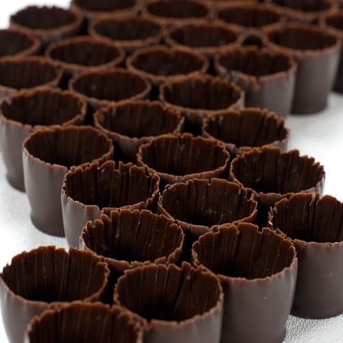 Dark Chocolate Mini Cups, 1 Inch Food & Beverages