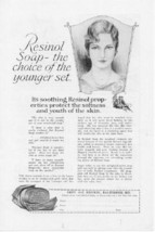 1927 Resinol Soap For Women 2 Vintage Print Ads - $2.50
