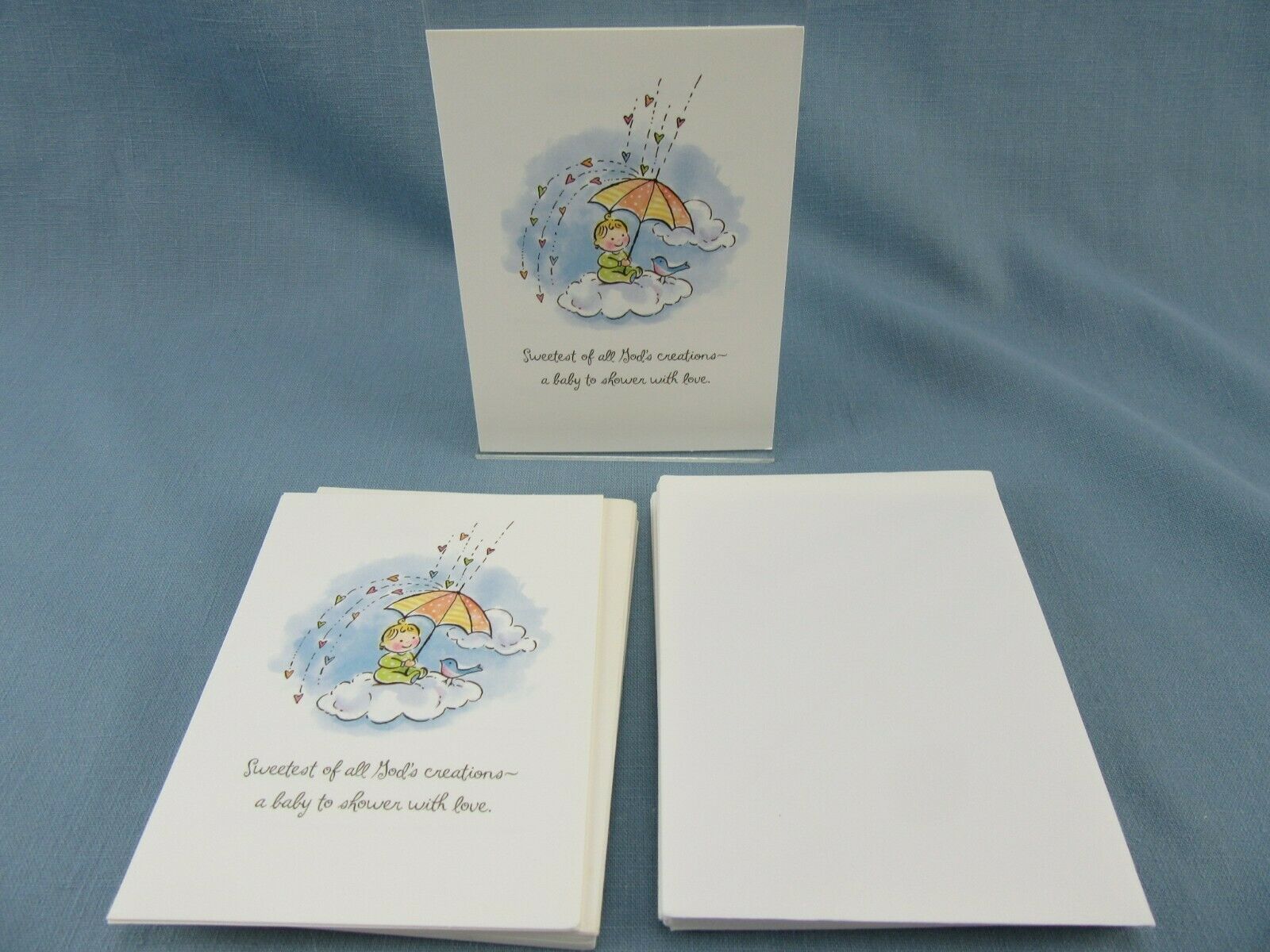 20 American Greetings Religious Baby Shower Invitations  w/ Envelopes - $10.00