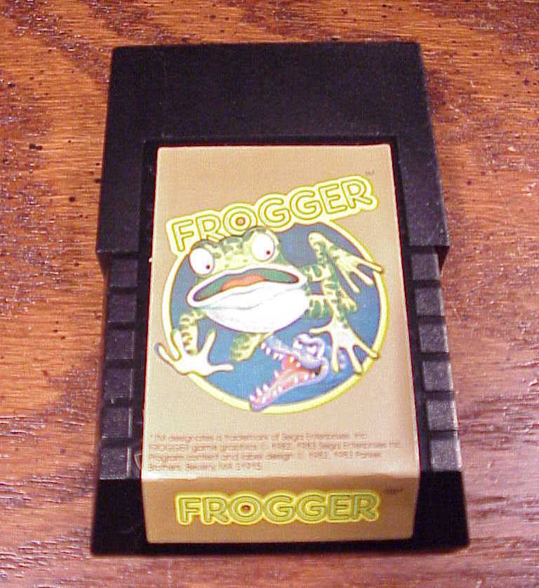 Intellivision Frogger Game Cartridge, Complete, complete, nice label