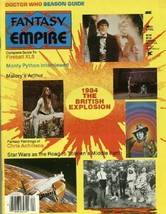 Fantasy Empire Magazine #10 Doctor Who 1984 VERY GOOD+ Water Stain - $2.99
