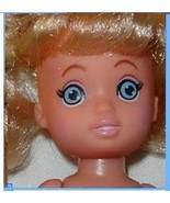 New nude blond Kelly doll friend with big blue eyes vintage Barbie famil... - $6.99