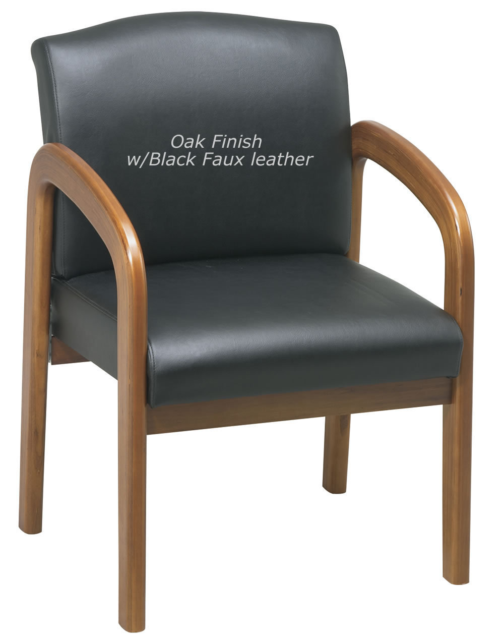 Faux leather waiting room chairs Outlet