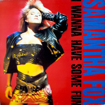Samantha Fox - I Wanna Have Some Fun - UK LP/Vinyl album 1988 - $74.99