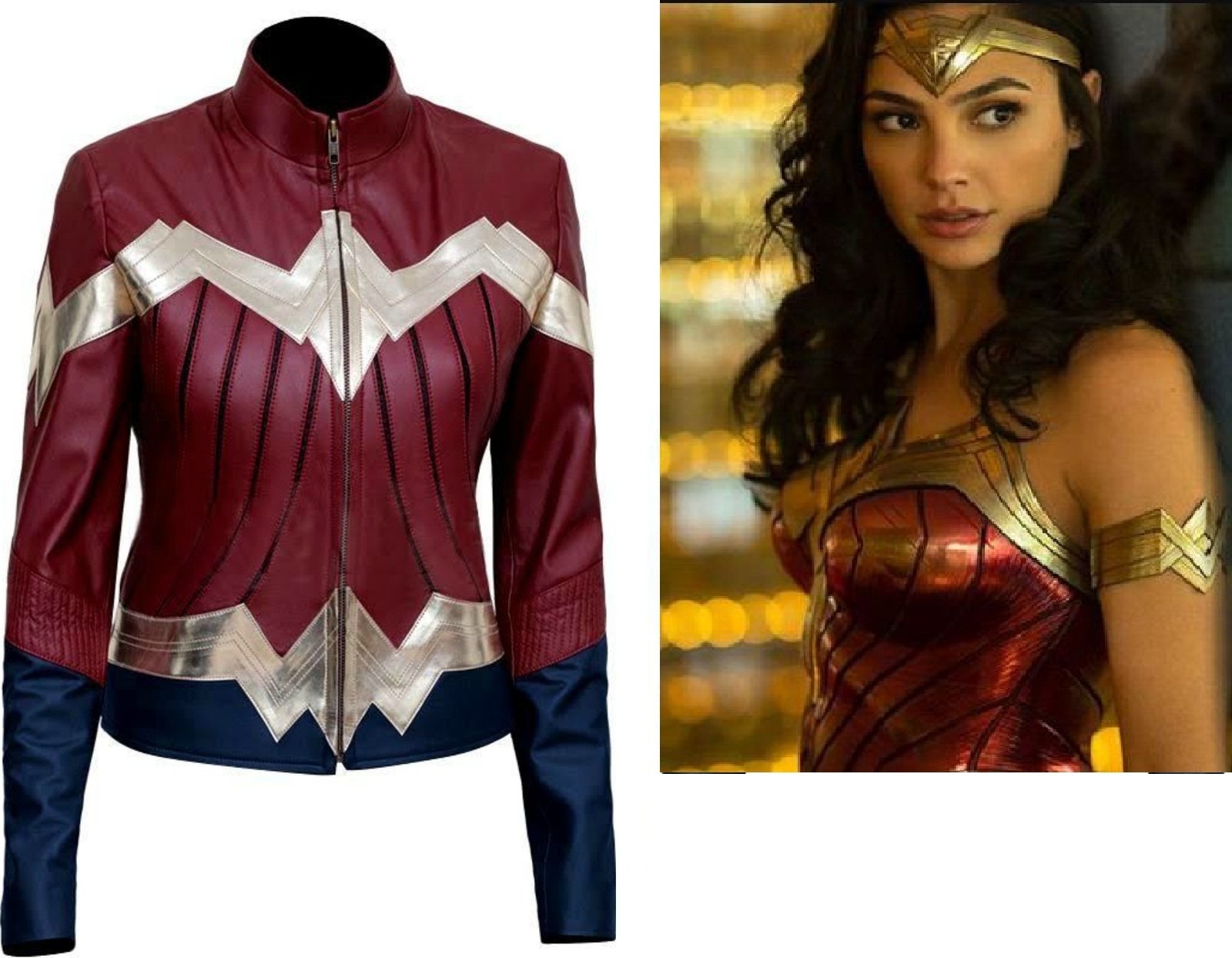 Wonder Woman 1984 Diana Prince Gal Gadot Cosplay Costume Jacket Unisex