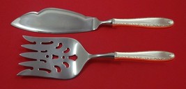 Southern Charm by Alvin Sterling Silver Fish Serving Set 2 Piece Custom HHWS - $141.55