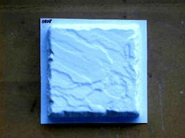 Concrete Molds (12) 8"x8"x1.5" Make 100s of Cobblestones For Patio, Walks Walls image 7