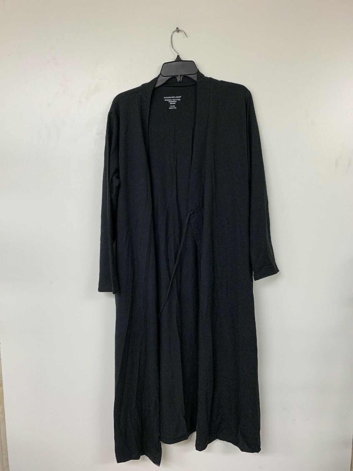 Shadowline Womens Bed Robe, Size Medium, Black, New Without Tags ...